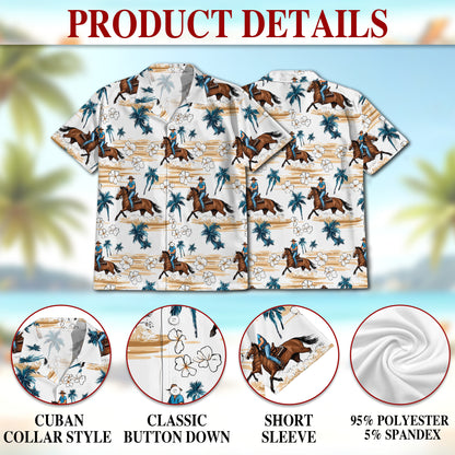 Netecom Softball Hibiscus Hawaiian Aloha Shirt for Dog and Owner, Matching Summer Button Down Pet and Human Outfit, Lightweight Beach Vacation Apparel