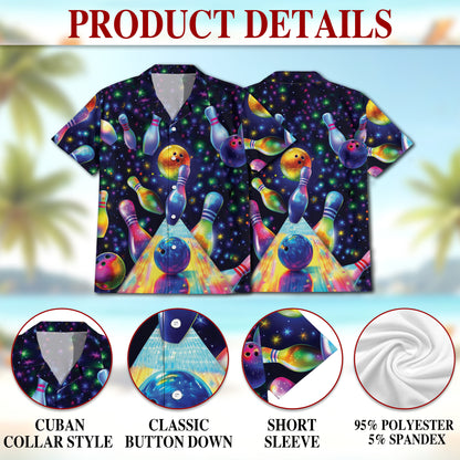 Unique Beach Bowling Hawaii Dog and Owner Matching Button Shirts