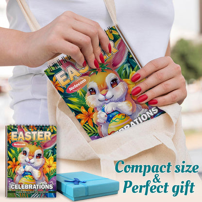 Easter Celebrations Spiral Coloring Book For Adults