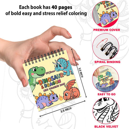 Animal Mini Coloring Pages for Adult