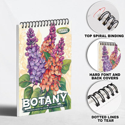 LBKHOUSE Botany Coloring Pages for Adult