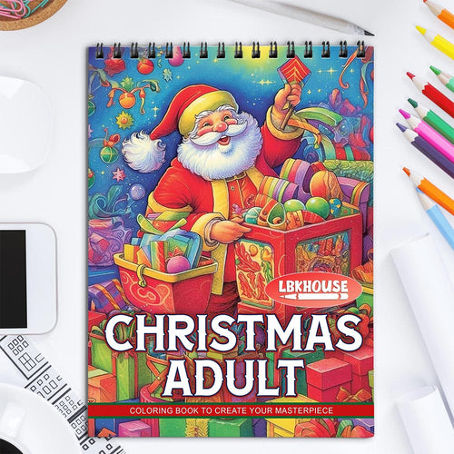 LBKHOUSE Christmas Adult Coloring Book for Adult