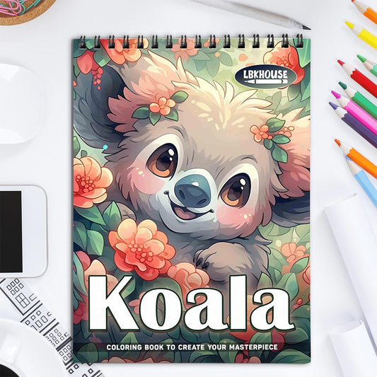 LBKHOUSE Koala Coloring Book for Adult