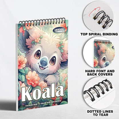 LBKHOUSE Koala Coloring Pages for Adult