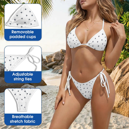 Housefly Bikini Set – Minimal Insect Two Piece Swimsuit | Netecom