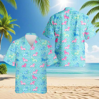 Dachshund Hawaiian Shirt For Men| Netecom