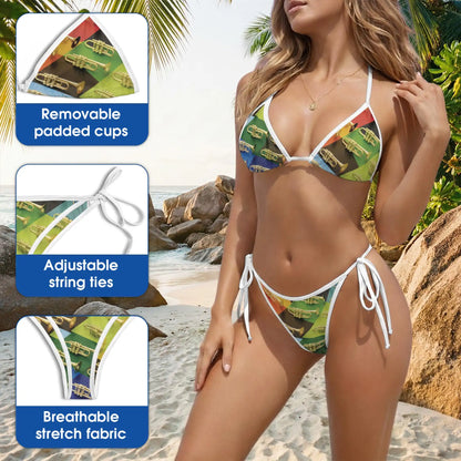 Trombone Bikini Set – Musical Instrument Two Piece Swimsuit | Netecom