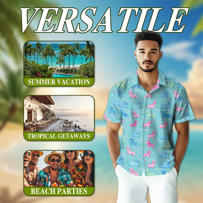 Dachshund Hawaiian Shirt For Men| Netecom