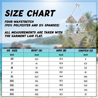 Tactical Pattern Bikini Set for Women, Two Piece Swimsuit, Hunting Inspired Beachwear | Netecom