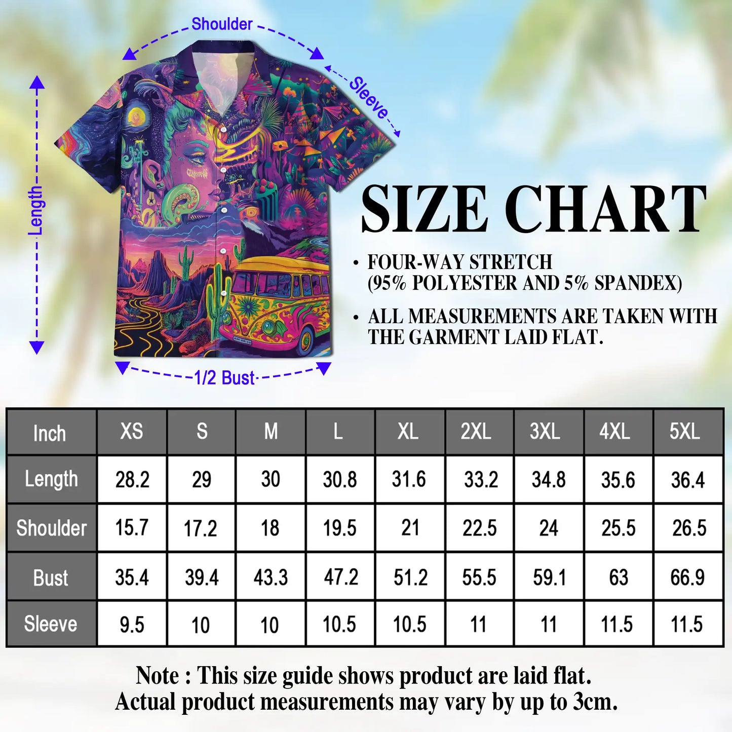 Hippie Camping Hawaiian Shirt For Men| Netecom
