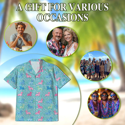 Dachshund Hawaiian Shirt For Men| Netecom