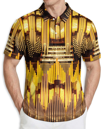Pipe Organ Music Polo Shirt | Netecom