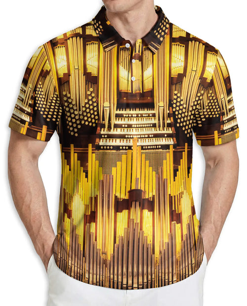 Pipe Organ Music Polo Shirt | Netecom