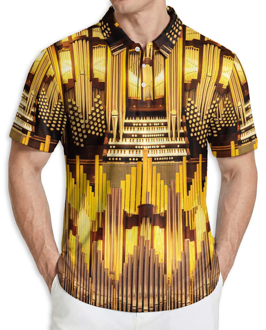 Pipe Organ Music Polo Shirt | Netecom