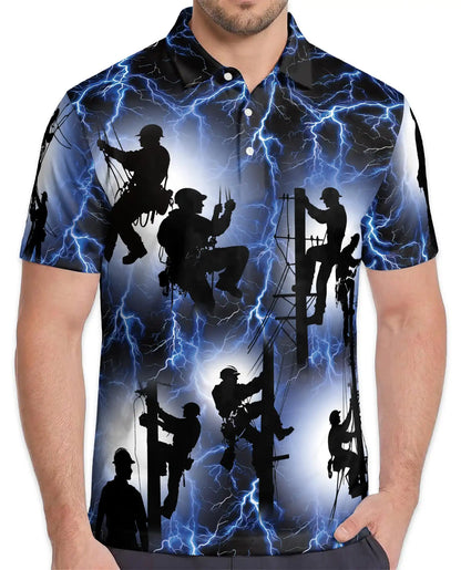 Funny Ferret Tropical Polo Shirt - Exotic Pet Hawaiian Style | Netecom