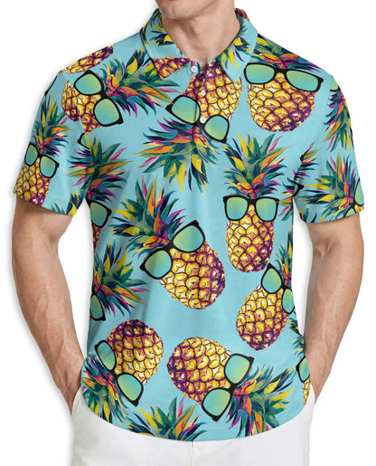 Funny Pineapple Polo Shirt | Netecom