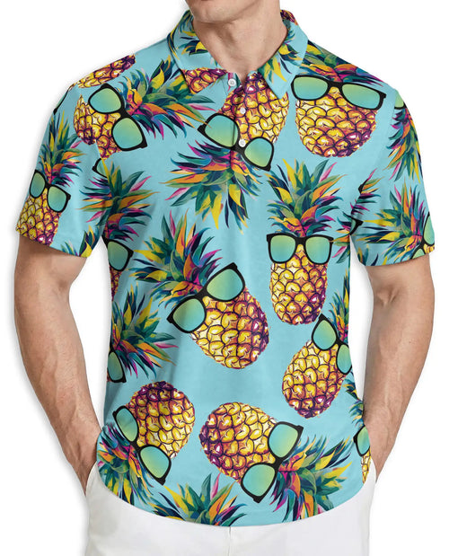 Funny Pineapple Polo Shirt | Netecom