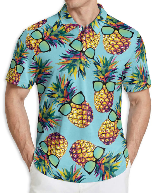 Funny Pineapple Polo Shirt | Netecom