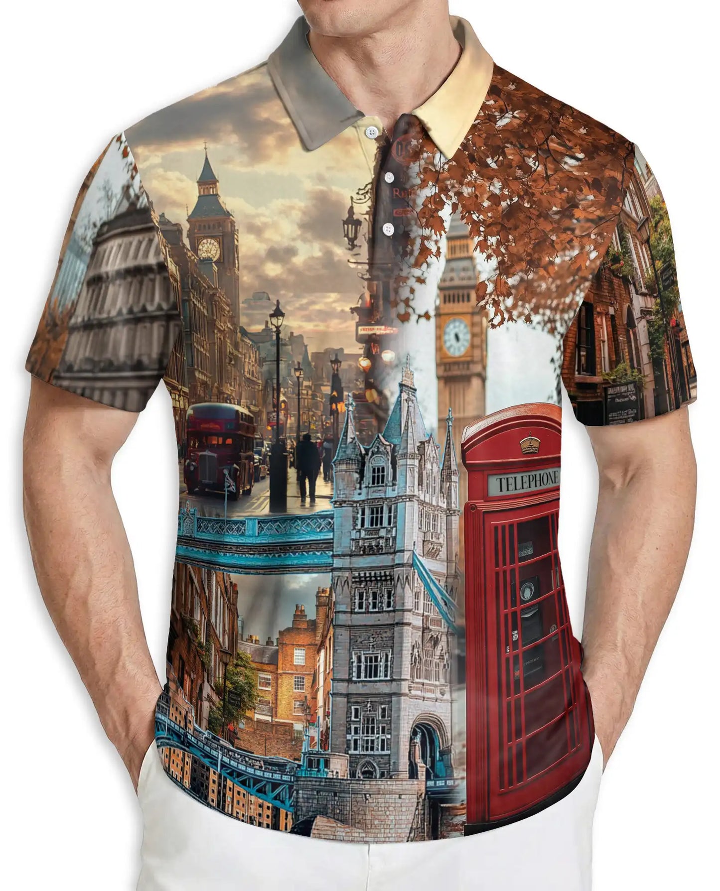 London City Polo Shirt – UK Landmark Style | Netecom