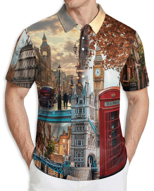 London City Polo Shirt – UK Landmark Style | Netecom