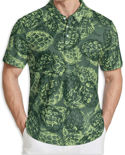 Hop Cone Beer Polo Shirt | Netecom