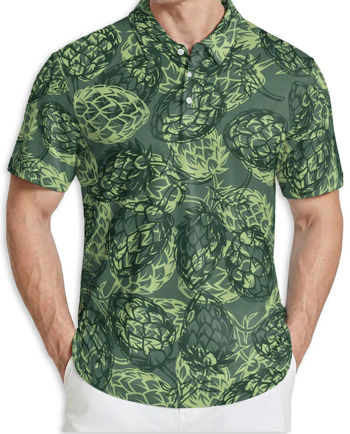 Hop Cone Beer Polo Shirt | Netecom