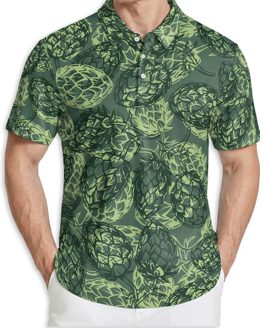 Hop Cone Beer Polo Shirt | Netecom