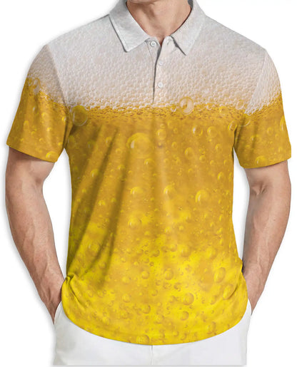 Beer Lovers Polo Shirt - Fresh Brew Party Style | Netecom