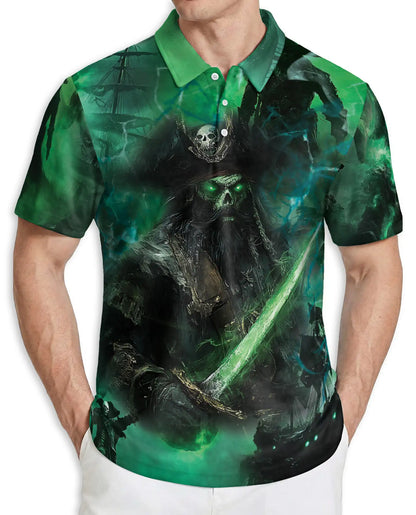 Ghost Pirate Polo Shirt | Netecom
