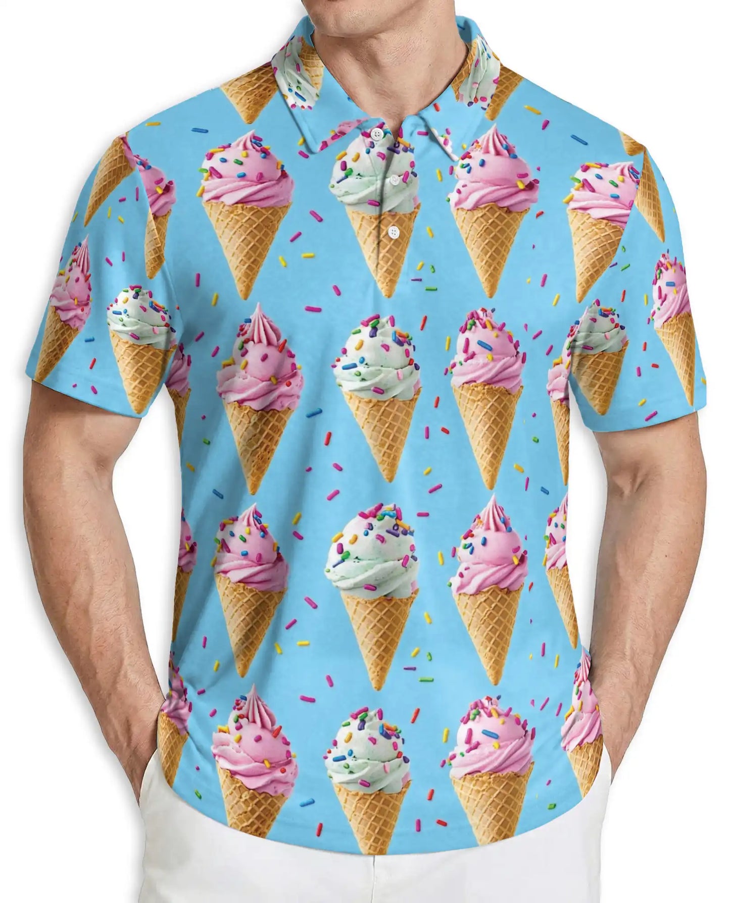 Ice Cream Polo Shirt | Netecom