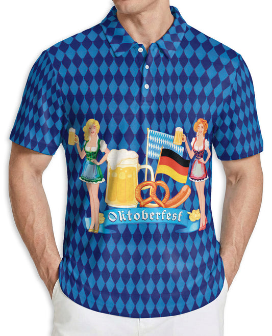 Oktoberfest Beer Celebration Polo Shirt | Netecom
