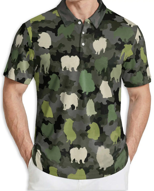 Buffalo Camouflage 3D Polo Shirt for Men – Rustic Wildlife Hunting Style | Netecom