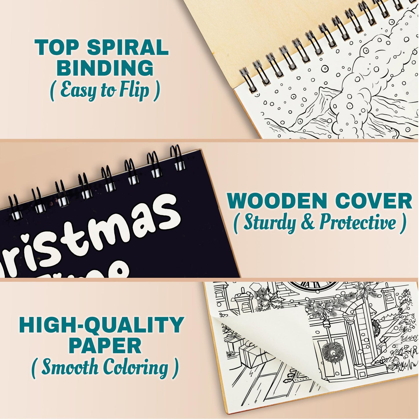 Netecom Christmas Time Coloring Pages For Adults