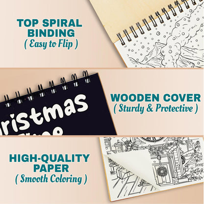 Netecom Christmas Time Coloring Pages For Adults