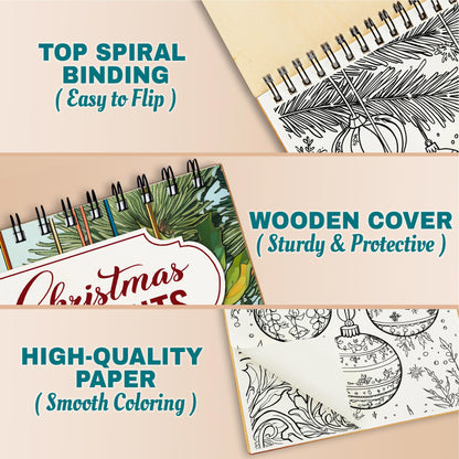 Netecom Christmas Ornaments Coloring Pages For Adults