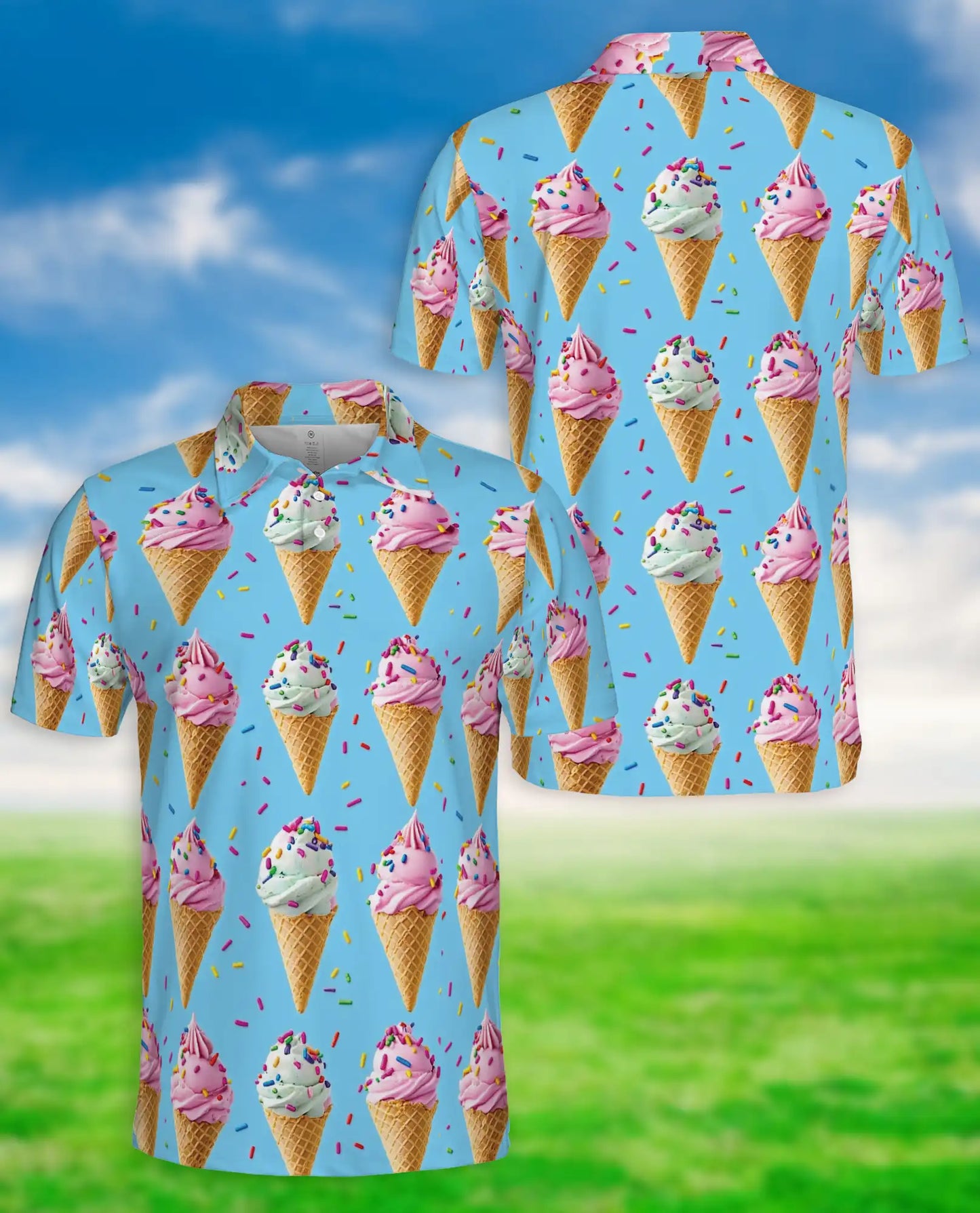 Ice Cream Polo Shirt | Netecom