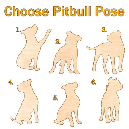 Netecom Pitbull Dog Memorial Suncatcher, Personalized Pit bull Christmas Ornament with Date Name, Bereavement Gifts for Loss of Pet, Dog Death Sympathy Gifts Pet Loss Sun Catchers, Dog Grief Gift