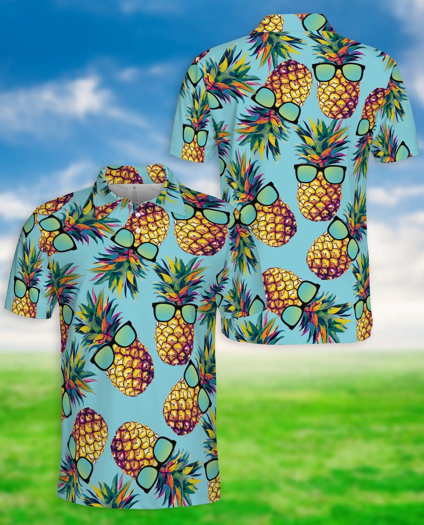 Funny Pineapple Polo Shirt | Netecom