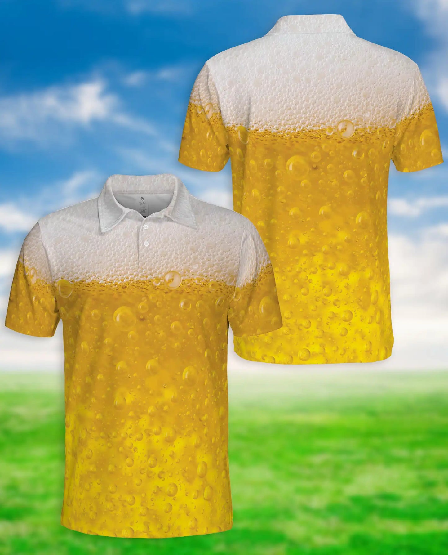 Beer Lovers Polo Shirt - Fresh Brew Party Style | Netecom