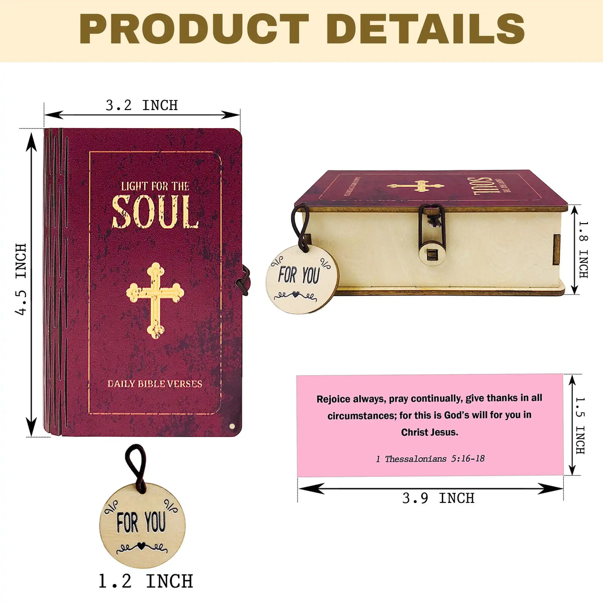 Bible Verse Gift Box - 150 Scripture Cards