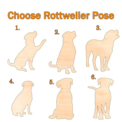 Netecom Rottweiler Dog Memorial Suncatcher, Personalized Rottie Dog Christmas Ornament with Name Date, Bereavement Gifts for Loss of Pet, Dog Death Sympathy Gift Pet Loss Sun Catchers, Dog Grief Gift