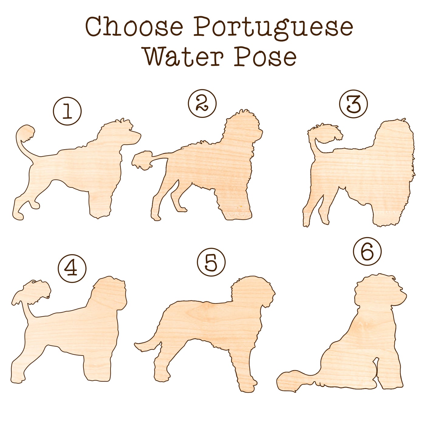 Netecom Portuguese Water Dog Memorial Suncatcher, Personalized Portuguese Water Christmas Ornament, Bereavement Gifts for Loss of Pet, Dog Death Sympathy Gifts Pet Loss Sun Catchers, Dog Grief Gift