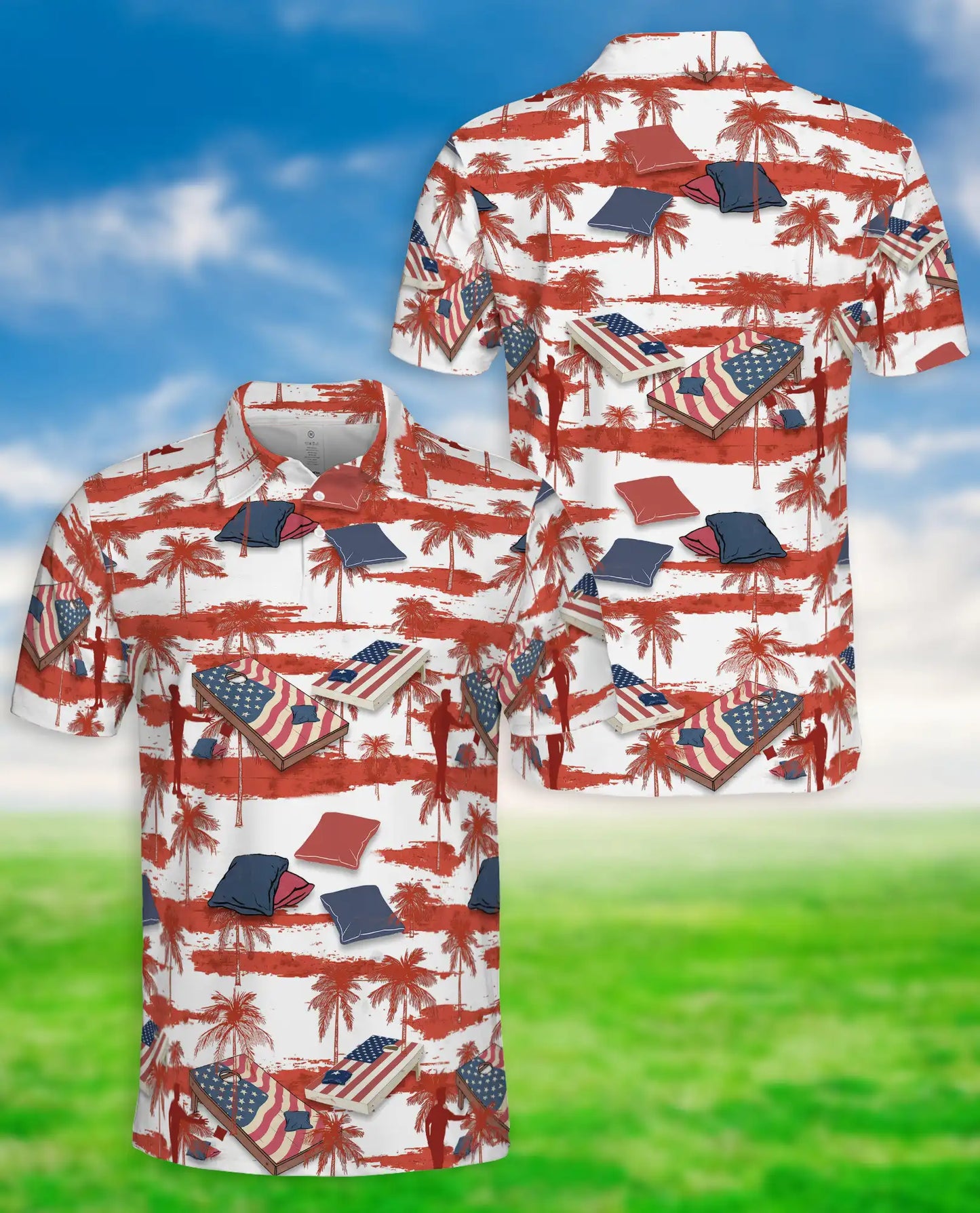 Cornhole Polo Shirt | Netecom