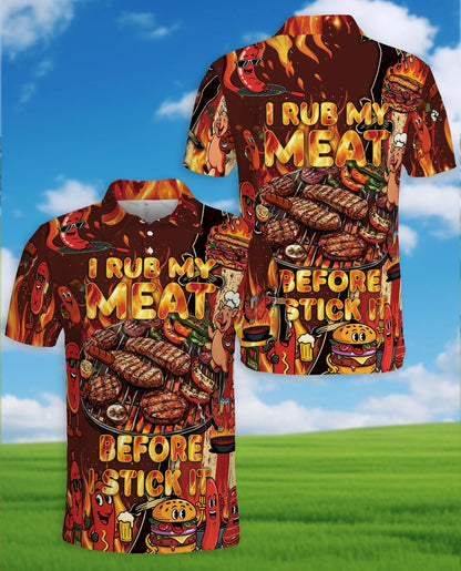 Funny BBQ Grilling Polo Shirt for Men – Grill Master Style | Netecom