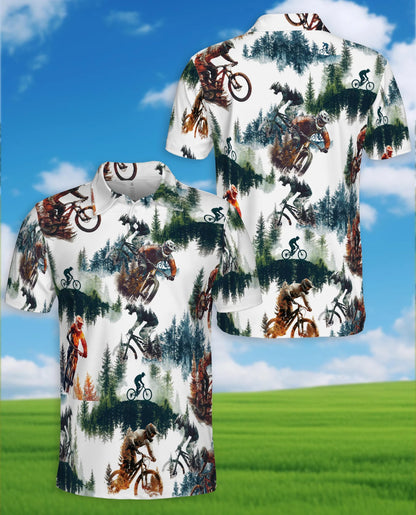 Mountain Biking Polo Shirt for Men – Outdoor Adventure Style | Netecom