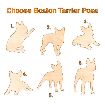 Netecom Boston Terrier Dog Wind Chimes Memorial, Personalized Pet Memorial Wind Chimes for Dog Suncatcher, Bostie Dog Loss Memorial Ornament, Loss of Pet Sympathy Gift Windchime Outside Garden Decor