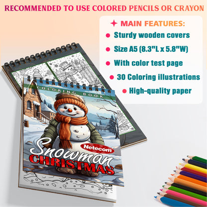 Netecom Christmas Snowman Coloring Sheets For Adults