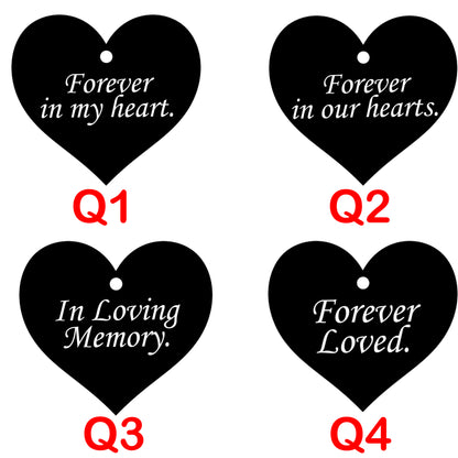 Netecom Personalized Boston Terrier Moon Heart Memorial Suncatcher, Custom Boston Terrier Ornament with Name Date, Dog Loss Sympathy Gift, Pet Remembrance Keepsake