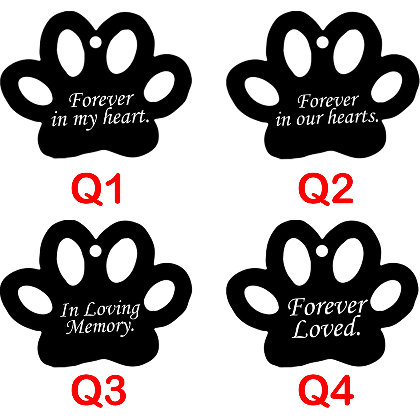 Netecom Personalized Boston Terrier Rainbow Heart Paw Memorial Suncatcher, Custom Dog Ornament with Name Date, Dog Loss Sympathy Gift, Pet Remembrance Keepsake