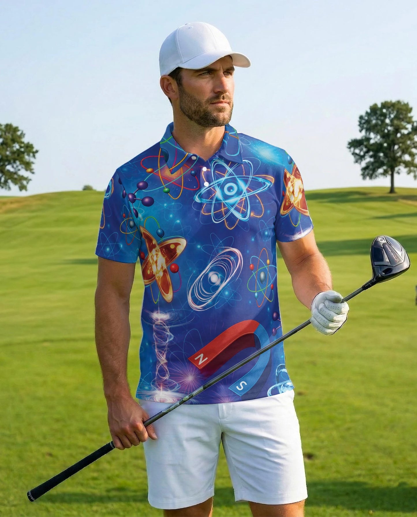 Physics Amazing Science Polo Shirt for Men – Science Lover Style | Netecom